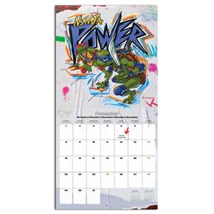 For Teenage Mutant Ninja Turtles 2025 Table <b>Calendar</b> Paper Printing for Office Promotion Photo Frame - Product Image 5