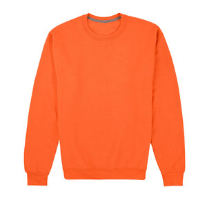 Pareja naranja cálido polar térmico invierno sudadera prendas de vestir cuello redondo pulóver moda sudadera - Product Image 2