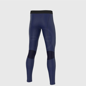 Ropa de entrenamiento de compresión transpirable de alta calidad para hombres, conjuntos ajustados para correr de verano hechos a medida al por mayor - Product Image 6