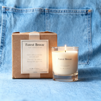 Bougies parfumées à la fleur LED sans flamme ou massage de Noël pour bougie Coffret personnalisable logo de luxe Déco Bougies parfumées