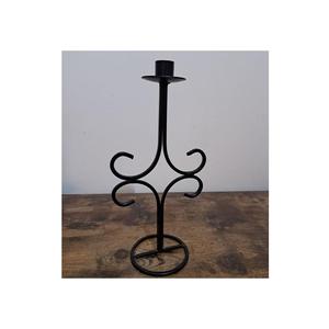 เชิงเทียนโลหะบรอนซ์ทำด้วยมือที่มีเส้นโค้งหรูหรารายละเอียดอายุและศิลปะสำหรับการตกแต่งบ้านหรืองานที่หรูหรา - Product Image 5