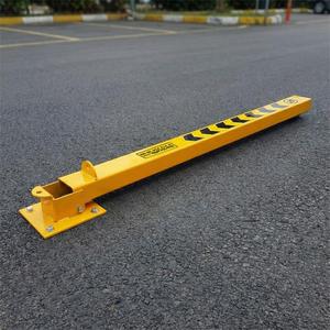 Poste de Estacionamiento Plegable con Cerradura de 75 cm, Barrera de Acero para Estacionamiento con Candado Incluido para Estacionamiento de Autos - Product Image 4