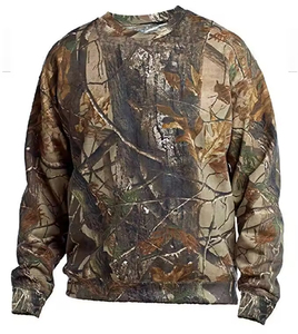 Sudadera de Camuflaje de Alta Calidad Más Vendida en Línea, Sudadera de Manga Larga Hecha de Algodón y Poliéster - Product Image 5