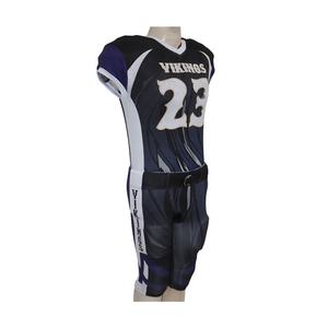 Camisetas de Fútbol Americano Sublimadas Personalizadas al por Mayor, Cortas, 100% Poliéster, Anti-UV, Alta Calidad, Cómodas, Precio Razonable - Product Image 2