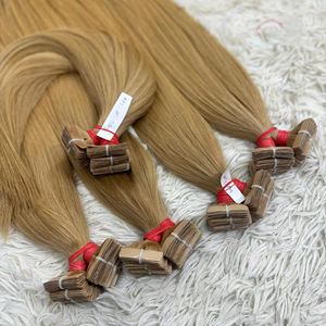 Extensions de cheveux invisibles à clipser, 100% cheveux humains, double trame, vente en gros d'usine - Product Image 1