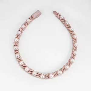 สร้อยคิวบันฮิปฮอปโมอิสซาไนต์จากโรงงานโดยตรง ชุบทองคำขาวและโรสโกลด์ สร้อยคอเงินแท้สำหรับผู้ชายและผู้หญิง - Product Image 3