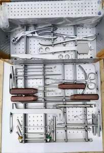 Orthopedic Stainless Steel Instrument Set Large Fragment Locking <b>Plate</b> Manual <b>Power</b> Source Surgical Tools Basis Orthopedic - Product Image 3