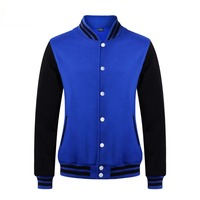 Veste universitaire personnalisée Veste universitaire d'hiver brodée en chenille de haute qualité en mélange de polyester et de coton
