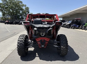4WD 4จังหวะพร้อม smartshox fiery สีแดง HYPER SILVER UTV 2025 canam maver X3 MAX xrs Turbo RR - Product Image 2