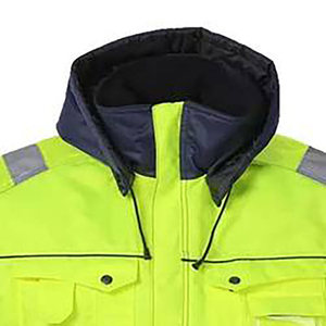 Chaqueta de Trabajo de Alta Visibilidad, Impermeable, Resistente al Fuego, Transpirable, de Poliéster, para Invierno, con Logotipo Personalizado, para Trabajo al Aire Libre - Product Image 3