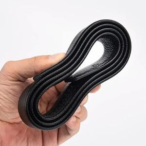 Vente en gros de ceintures en cuir haut de gamme style décontracté en stock boîte avec couleur jaune or - Product Image 3