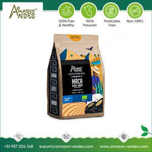 Exhibición de polvo gelatinizado de Maca negro orgánico de alta calidad y mejor venta con 2 años de vida útil para la venta - Product Image 4