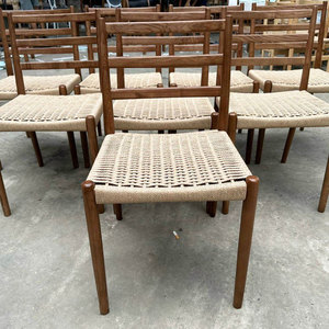 เก้าอี้ไม้แอชสานสำหรับห้องนั่งเล่นแบบสามแผ่นไม้ GCF207 - Product Image 4