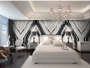 Grande dalle de marbre blanc Panda de luxe, pierre naturelle polie, revêtement mural intérieur moderne, imperméable, haut de gamme, salle de bain, salle à manger - Product Image 2