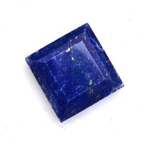 Alta calidad 8,5 Cts lapislázuli Natural 12x12mm azul cuadrado Rosecut faceta 8mm Afgani lapislázuli piedra suelta excelente Iroc ventas - Product Image 1