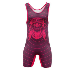 Trajes de Lucha Libre Unisex para Levantamiento de Pesas, Elásticos, 100% Poliéster, Traje de Lucha Libre, Servicio OEM al por Mayor - Product Image 2