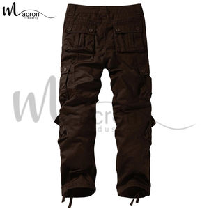 Pantalones Cargo para Hombre, Diseño Moderno, Color Marrón, Estilo Deportivo, Multibolsillos, Colores y Tallas Personalizadas, Cómodos para Uso Diario - Product Image 2