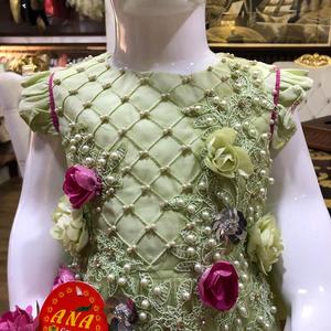 Vestido de Algodón Gulab Fairy, Vestido de Lujo con Bordado, Vestidos de Fiesta Elegantes para Niñas, Diseños de Verano - Product Image 2