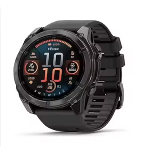 นาฬิกาสมาร์ทวอทช์ Garmin fenixS 8 ขนาด 51 มม. คุณภาพสูง, หน้าจอ AMOLED, กระจกแซฟไฟร์, GPS สำหรับกีฬาหลากหลายประเภท - Product Image 1