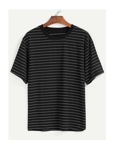 Camiseta de peso pesado Premium 100% camisetas de algodón camiseta de manga corta con cuello redondo para hombre - Product Image 1