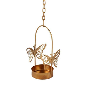 Hanging <b>Butterfly</b> Metal Tea <b>Light</b> Holder Elegant and Whimsical Design <b>Butterfly</b>-Inspired Hanging Tea <b>Light</b> Holder - Product Image 3