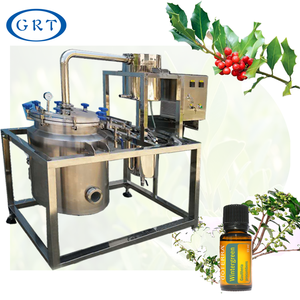 Destilador de aceite esencial automático SS304/316, máquina de extracción de aceite de hierba de limón, fuente de alimentación de vapor con núcleo de cojinete de motor - Product Image 2
