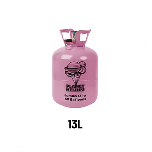 Ballons à gaz hélium en acier 13L jetables haut de gamme de fabrication européenne basse pression - Product Image 4