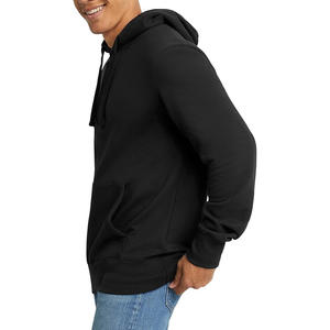 Sweat-shirts en coton épais pour temps froid Style pull-over Sweat-shirt uni Sweat-shirt en polaire d'hiver - Product Image 4