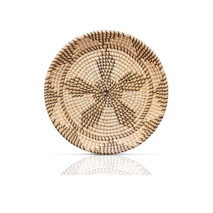 Wall Hanging Seagrass Plate Set Decor <b>Rattan</b> Corn Husk <b>Placemat</b>, Handmade Seagrass Wall Hanging From Vietnam - Product Image 5