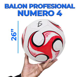 Pallone da Calcio Misura 4, Pallone Ufficiale Misura 5 in Pelle per Allenamento e Partite Ricreative, Cucito a Macchina e Termosaldato - Product Image 5