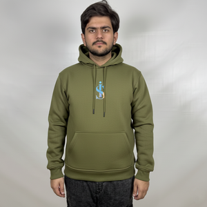 Sweat-shirt à capuche en coton pour homme en gros, personnalisation du logo, OEM ODM, streetwear surdimensionné, polaire chaud, basiques - Product Image 1
