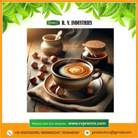 Café instantané blanc lyophilisé en vrac Fenzo, saveur noisette, goût doux, torréfaction italienne Arabica, caféiné, qualité supérieure