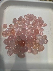 อัญมณีทรงวงรีทรงรีสีชมพูธรรมชาติทรงหลวมพร้อมใบรับรอง IGI ขนาด9มม. 10มม. 14มม. คริสตัลโอปอล - Product Image 3