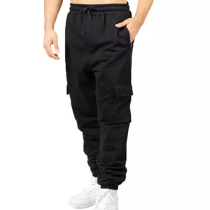Pantalones de chándal para hombre de color blanco liso, pantalones de chándal de alta calidad, pantalones de chándal para hombre, ropa de calle informal, proveedor de pantalones de chándal - Product Image 2
