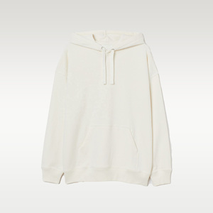 เสื้อฮู้ดแขนยาวผ้าฝ้าย100% 2สีแบบสวมหัวสำหรับผู้ชาย OEM - Product Image 6
