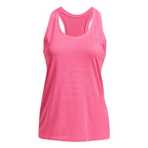 Débardeur de fitness décontracté de couleur personnalisée pour femmes respirant et fabriqué au Pakistan - Product Image 1