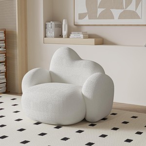 Chaise de loisirs nordique de luxe léger, confortable et moderne, idéale pour la maison, le bureau, le salon ou la villa - Product Image 4