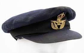 Sombrero RAAF de alta calidad para hombres y mujeres, negro y azul oscuro con bordado 3D de acento trenzado plateado para viajes al aire libre y escenas Casuales - Product Image 2