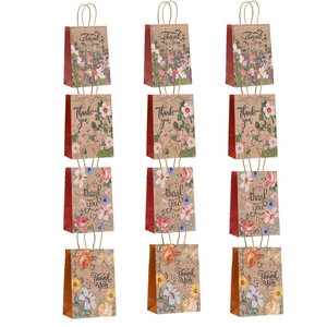 Bolsas de regalo de papel de Navidad personalizables, bolsas de dulces de Navidad y bolsas de regalo en varios tamaños y estilos - Product Image 3