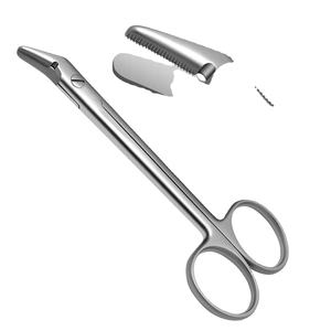 Tijeras para Cortar Hilo de Sutura TC, Instrumentos Quirúrgicos Médicos, Juego de Instrumentos de Acero Inoxidable, Certificación CE, Marca ZS - Product Image 1