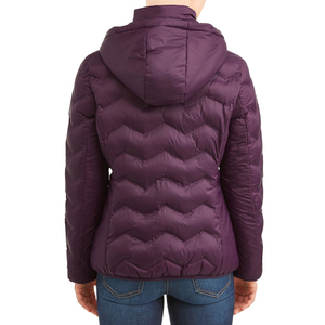 Nouveau style – Blouson matelassé en polyester imperméable brodé pour femme, avec fermeture éclair, capuche et manches longues, idéal pour un usage décontracté - Product Image 6