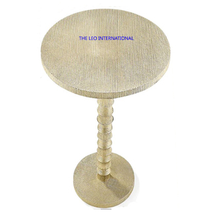 Material de aluminio y vidrio para café, aperitivos, dormitorio, muebles de estar, accesorios, mesa auxiliar con diseño de mariposa - Product Image 6