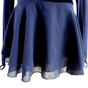 Uniformes de Porristas Personalizables para Mujer, 100% Poliéster, Impresión por Transferencia de Calor, Adornados con Pedrería, Disfraces de Porristas Personalizados para Chicas - Product Image 6