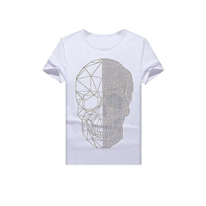 Servicio OEM, camisetas con diamantes de imitación, camisetas con diamantes de imitación de secado rápido, camisetas con diamantes de imitación recién llegadas - Product Image 1