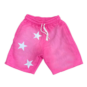 กางเกงขาสั้นผู้ชายแห้งเร็วพร้อมพิมพ์โลโก้ดาวสำหรับออกกำลังกายฟิตเนสและวิ่งออกกำลังกายพิมพ์ลายดิจิตอล - Product Image 6