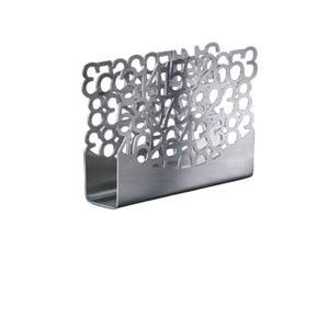 Porte-serviettes en métal moderne Porte-mouchoirs de table décoratif en or rose et noir pour la maison, la cuisine et le restaurant - Product Image 2