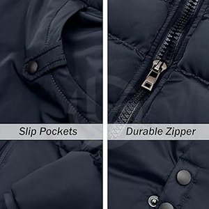 Nouveauté, parka d'hiver pour femme, veste bouffante, séchage rapide, respirant, tricoté, motif uni, Offre Spéciale - Product Image 4
