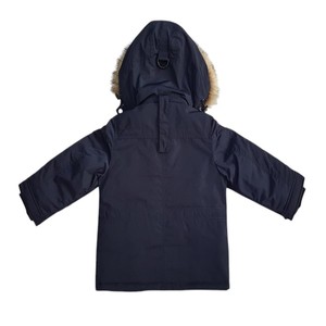 Veste parka doublée pour enfants de qualité supérieure, imperméable, manteau d'hiver avec capuche, coupe-vent, isolée, vêtements d'extérieur pour garçons et filles, vente en gros - Product Image 2