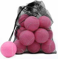 Balle de tennis personnalisée en gros OEM de haute qualité à bas prix pour l'utilisation d'un match de rebond Balle de tennis