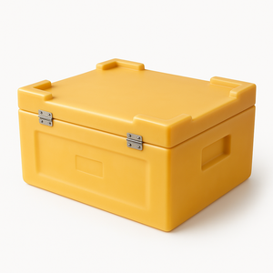 22L ABS Plastic Insulated Ice <b>Box</b> Portable Cooler Roto Molded Design Recyclable <b>for</b> <b>Camping</b> Fishing Outdoor Travel Beverage - Product Image 4
